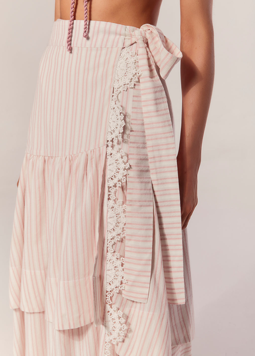 LONG SKIRT WITH SLIT- ALBA