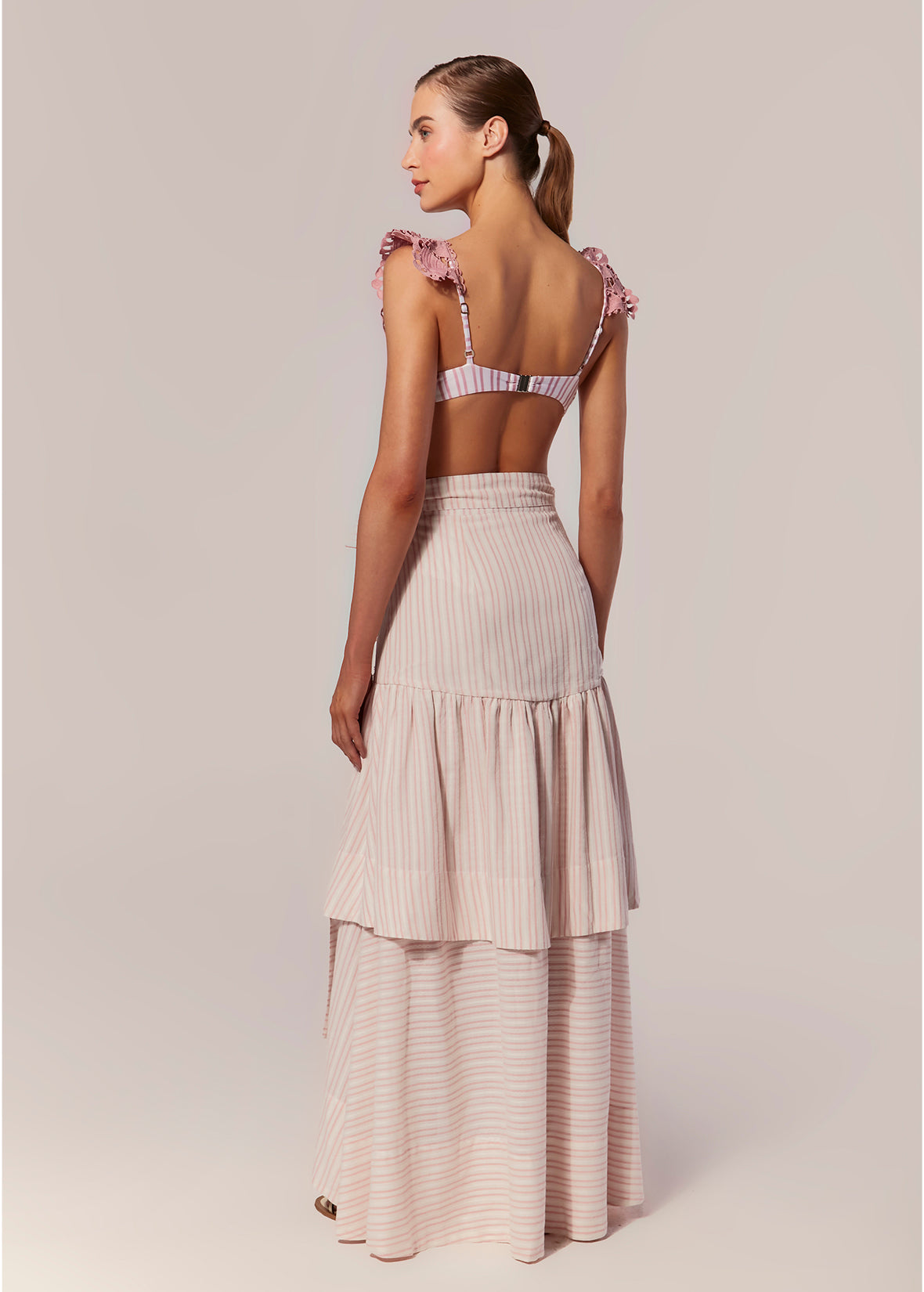LONG SKIRT WITH SLIT- ALBA