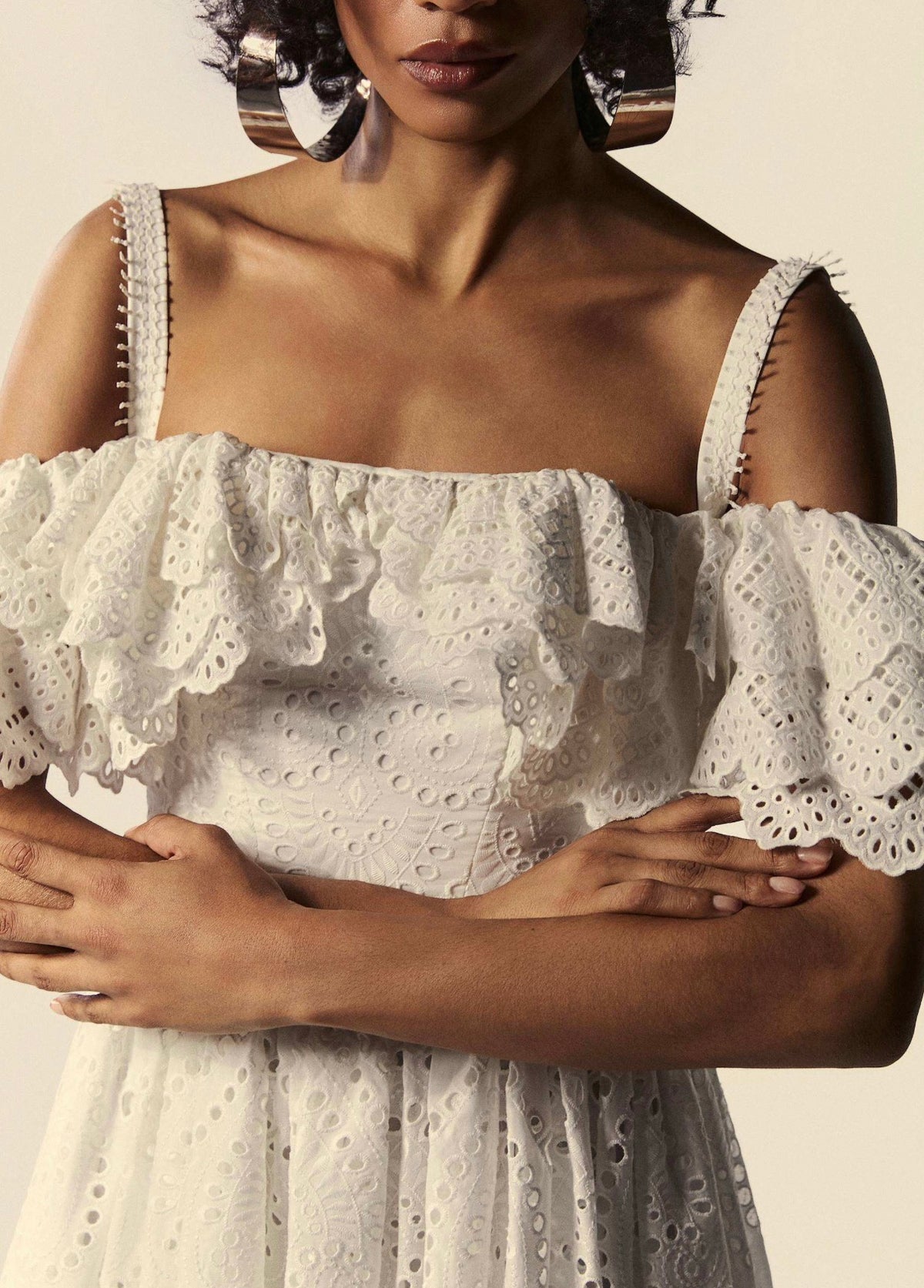 SHORT OFF-THE-SHOULDER DRESS LUMINA