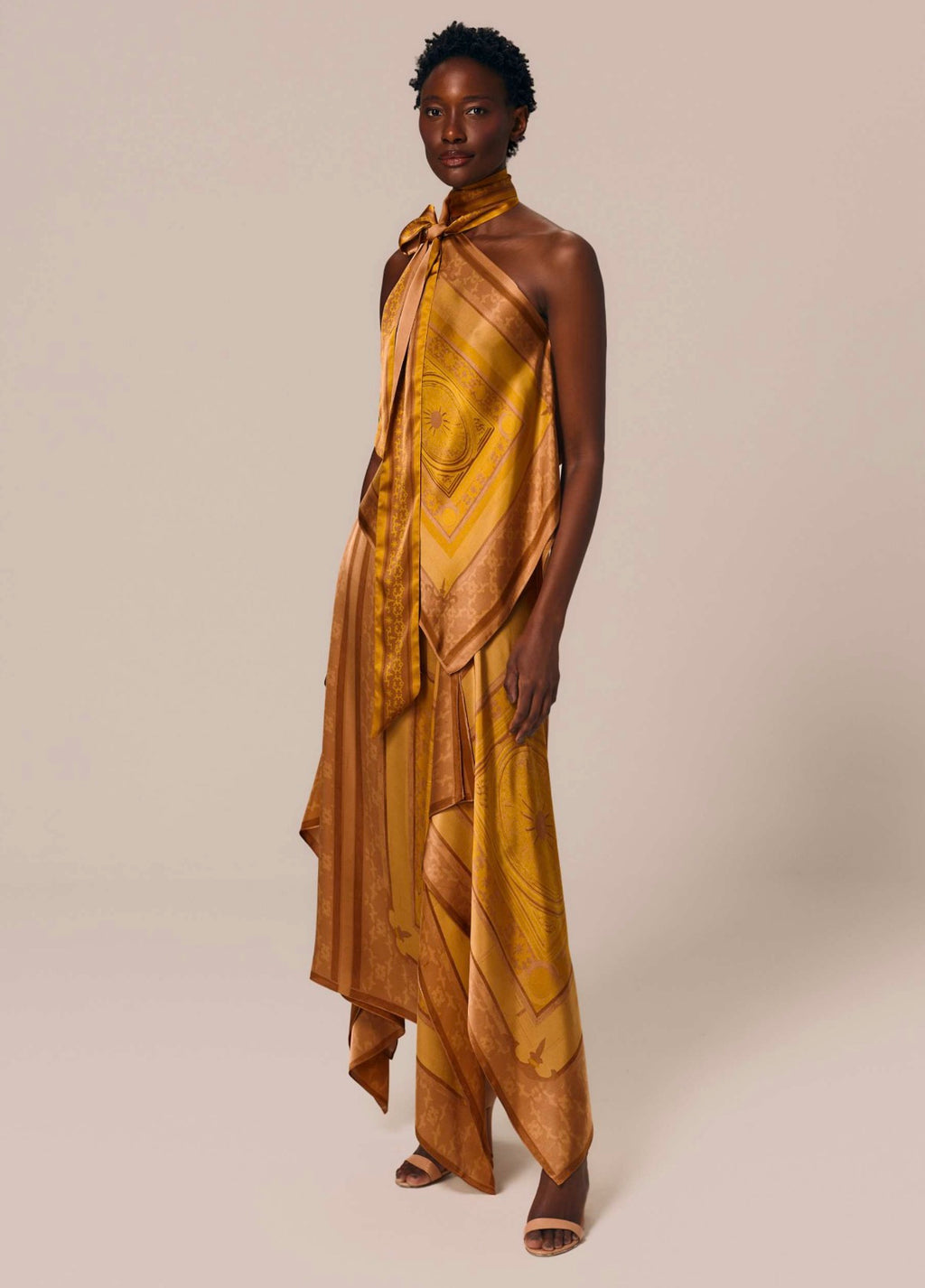 LONG ASYMMETRICAL SKIRT AMBAR