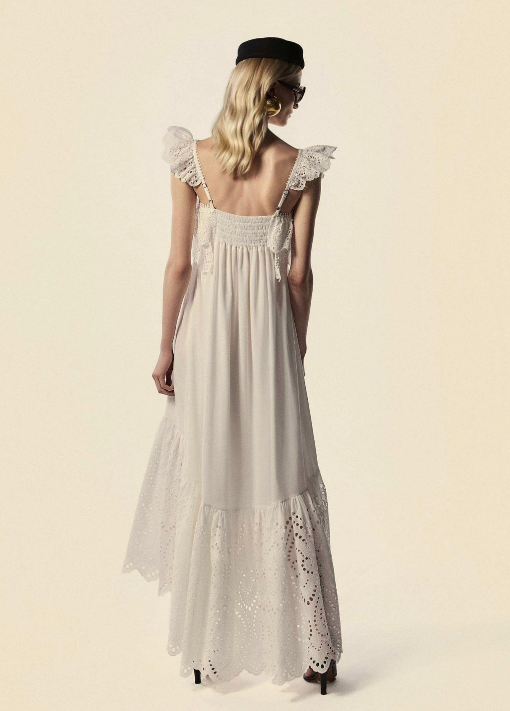 LONG DRESS WITH STRAPS LUMINA
