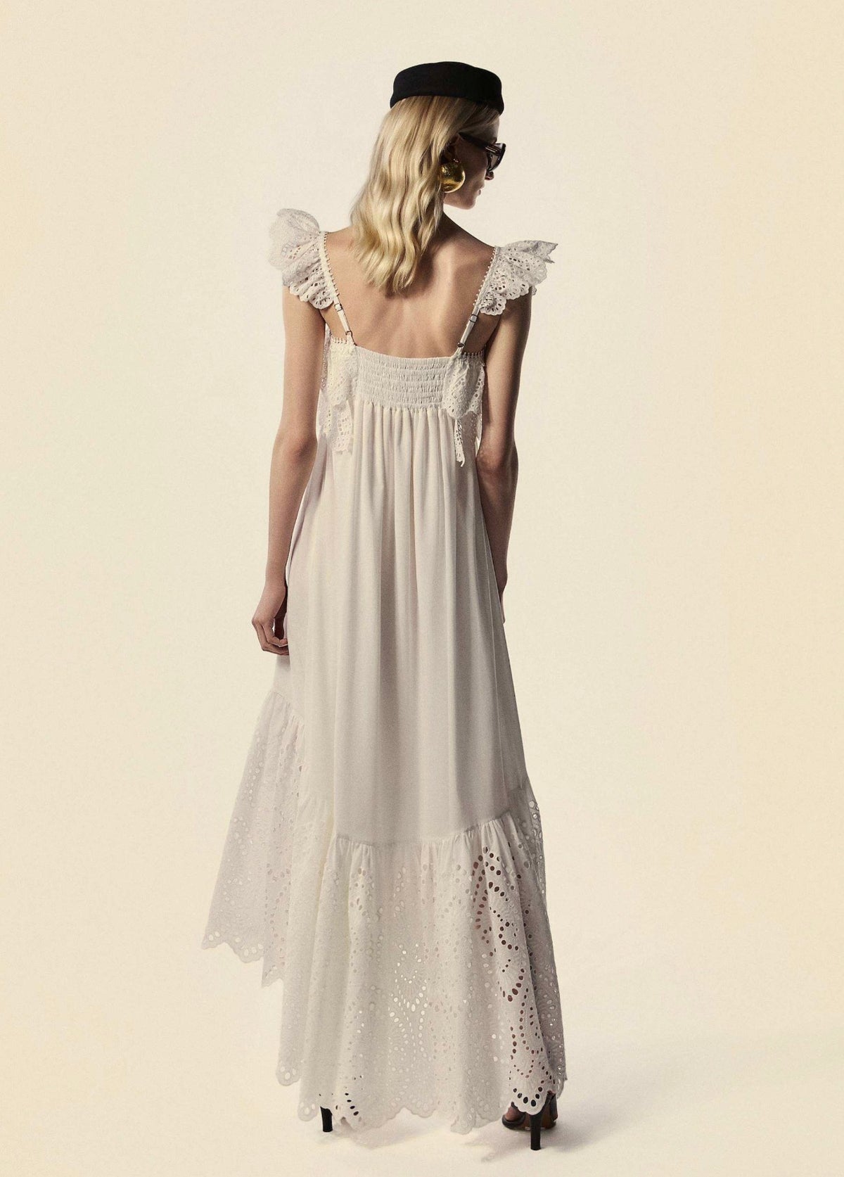 LONG DRESS WITH STRAPS LUMINA