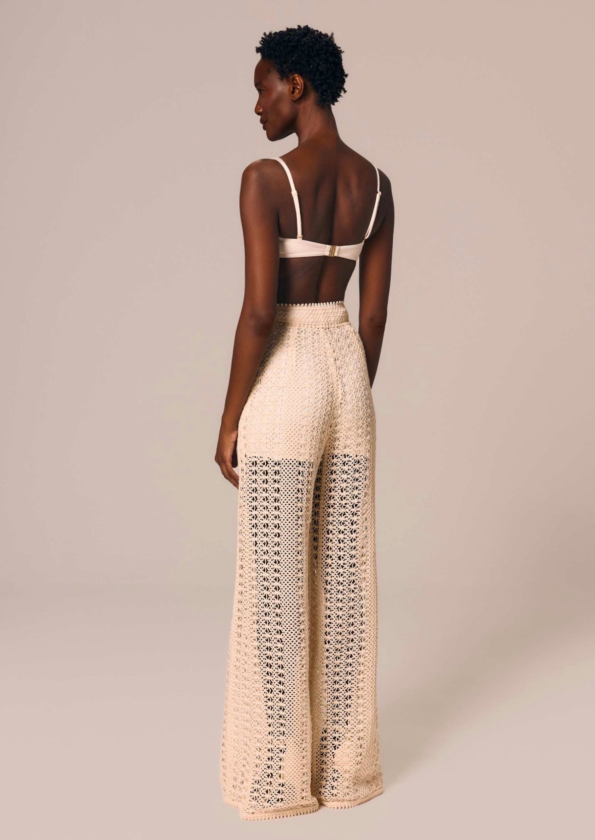 WIDE-LEG PANTS ALINHAVO