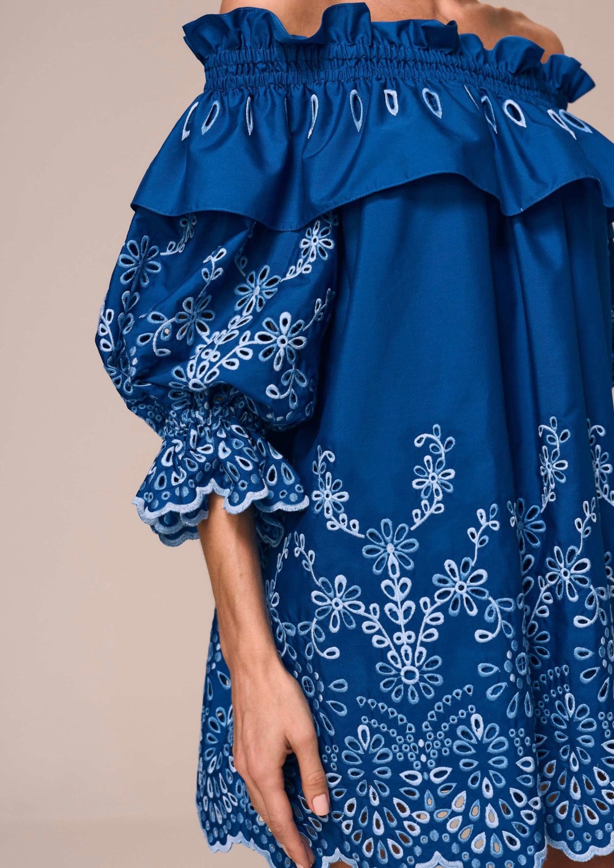 SHORT OFF-THE-SHOULDER DRESS RICORDI