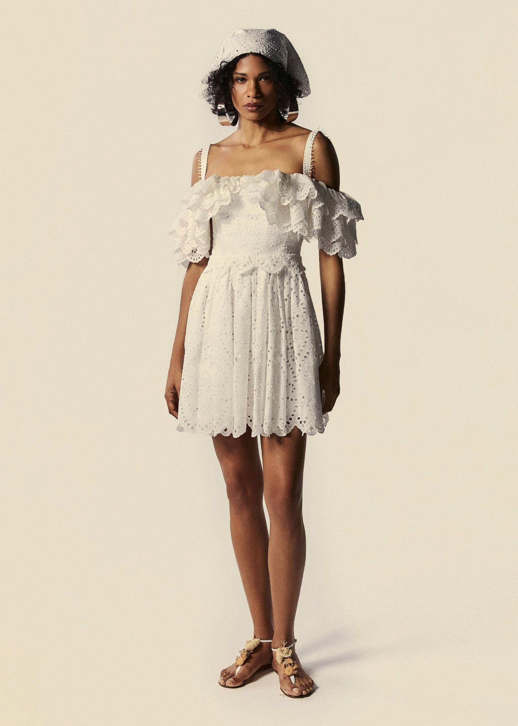 SHORT OFF-THE-SHOULDER DRESS LUMINA