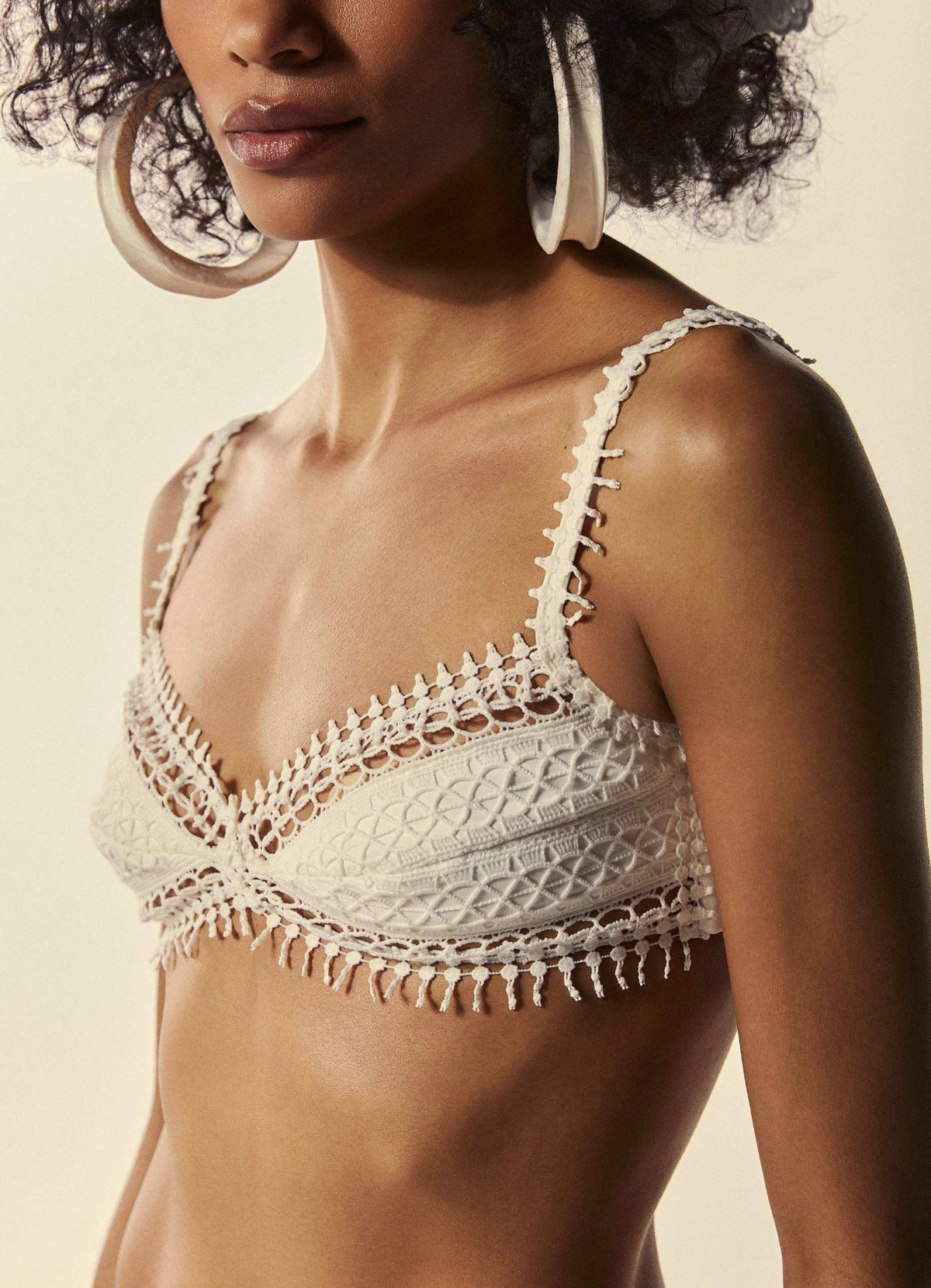 BANDEAU TOP WITH STRAPS LAMPEJO