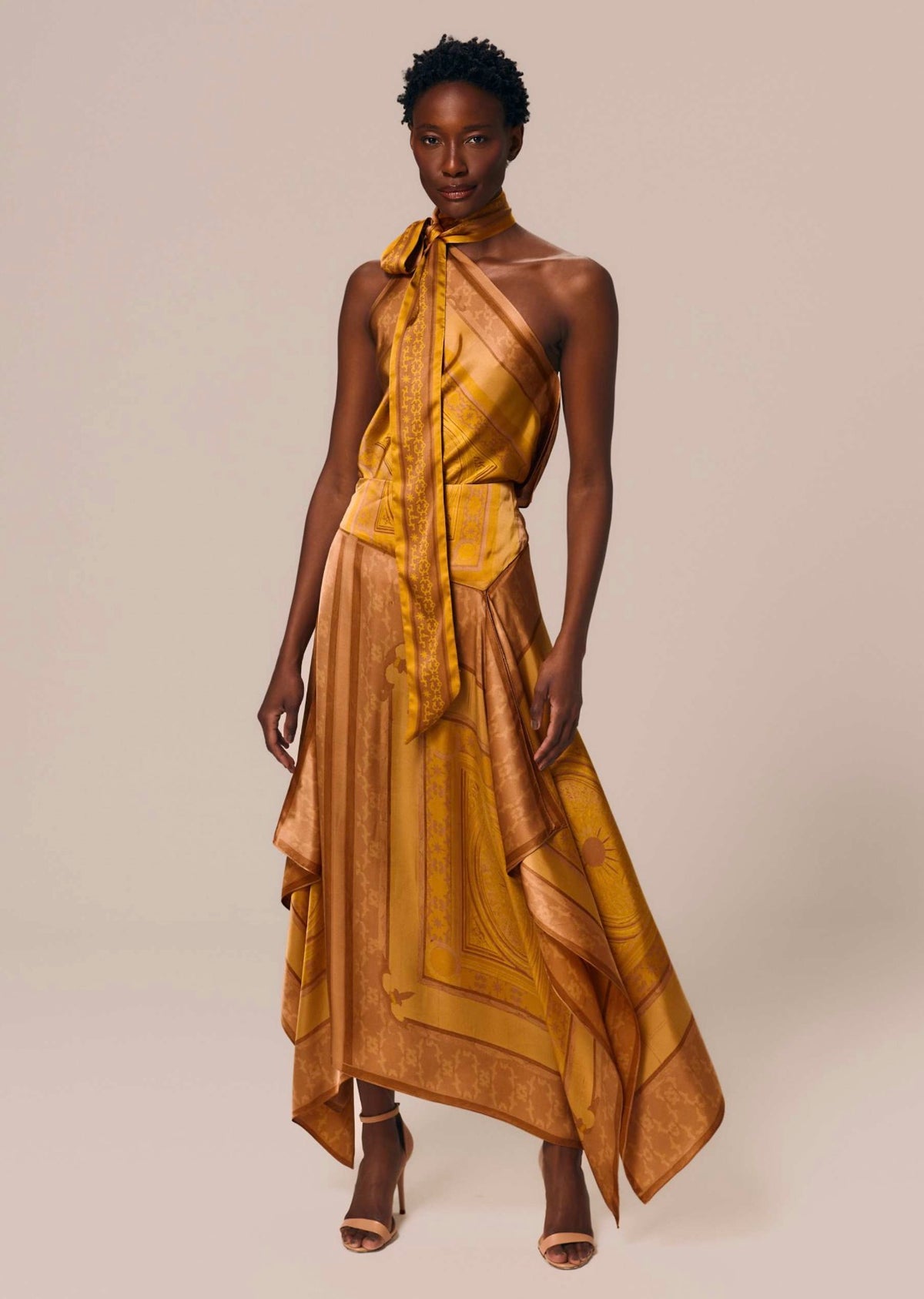 LONG ASYMMETRICAL SKIRT AMBAR