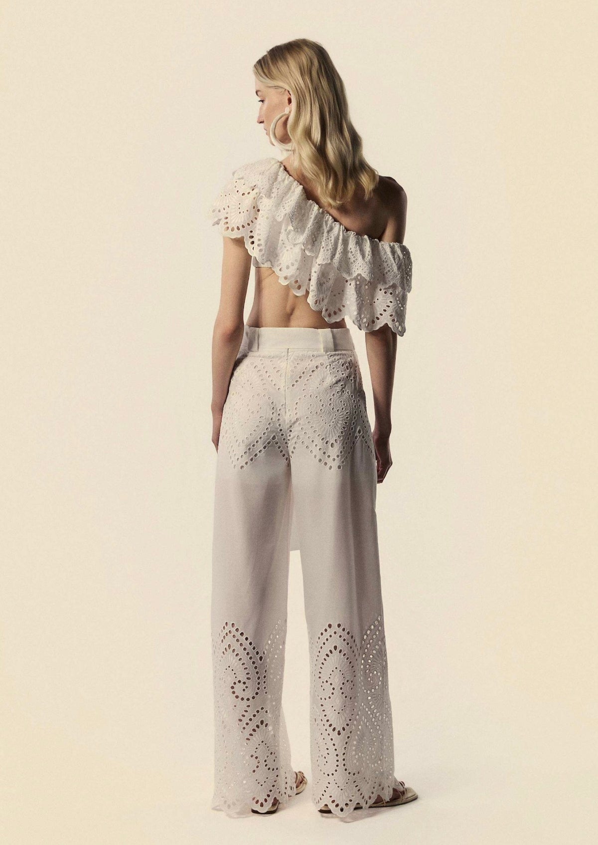 WIDE-LEG PANTS WITH SASH LUMINA