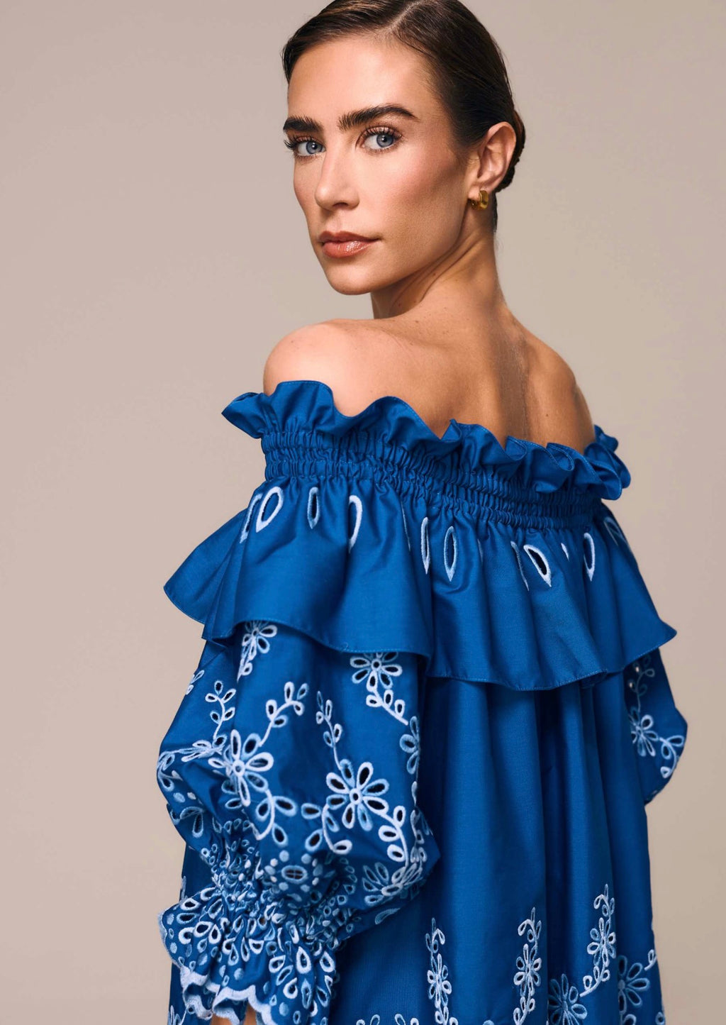 SHORT OFF-THE-SHOULDER DRESS RICORDI