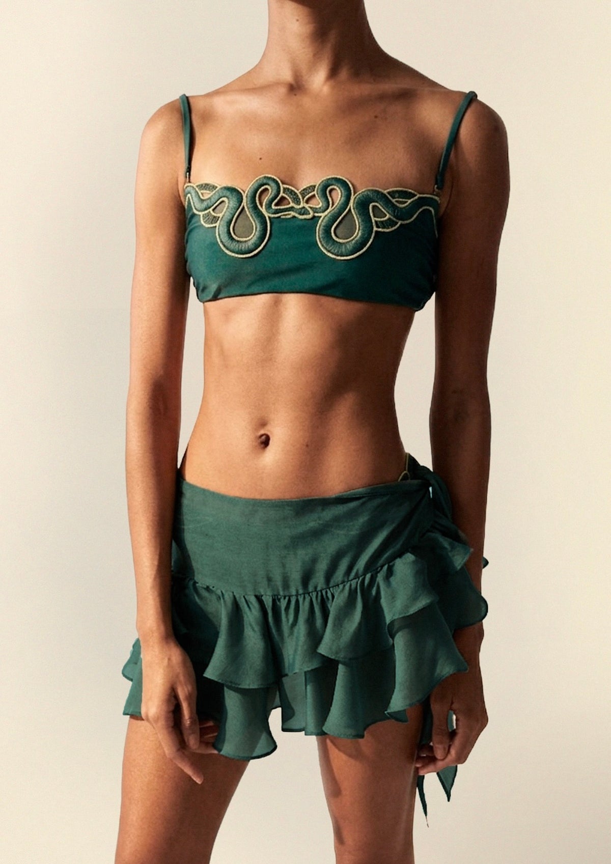 MINI RUFFLED PAREO DESTINO