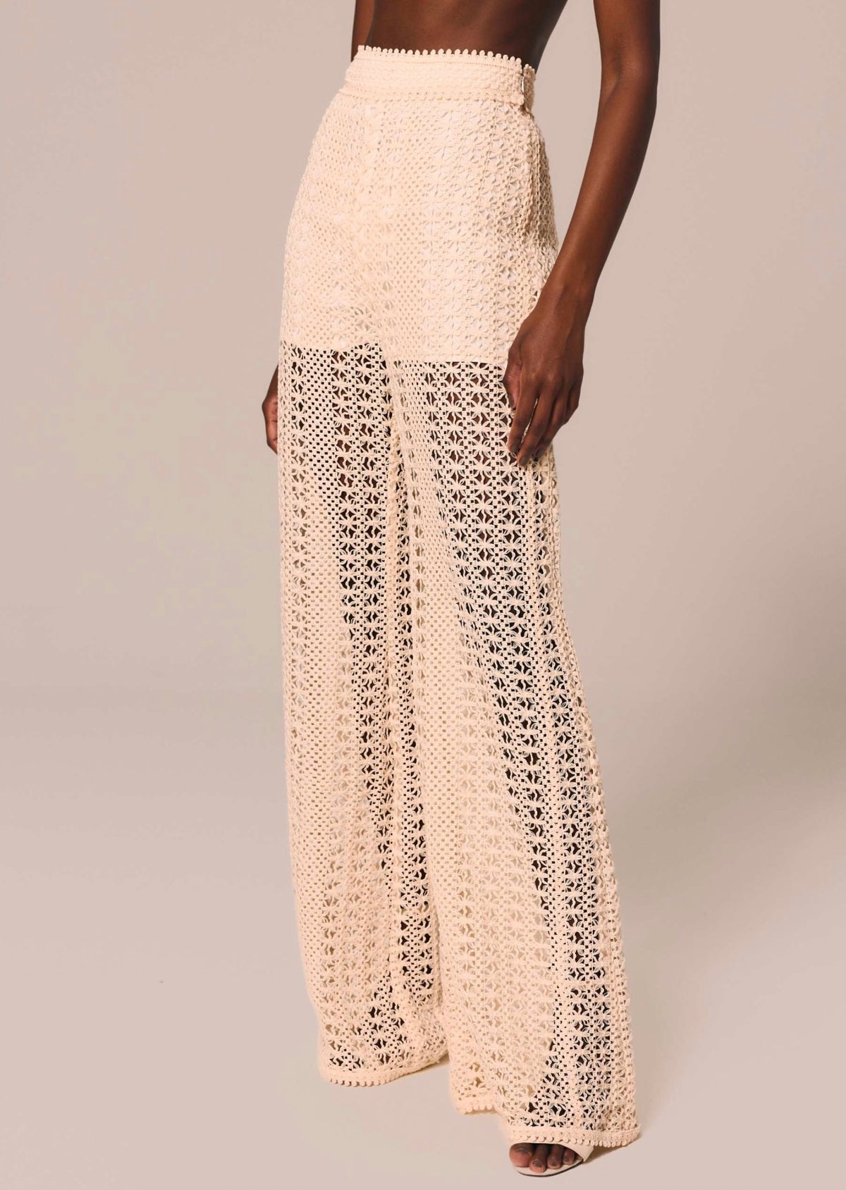 WIDE-LEG PANTS ALINHAVO