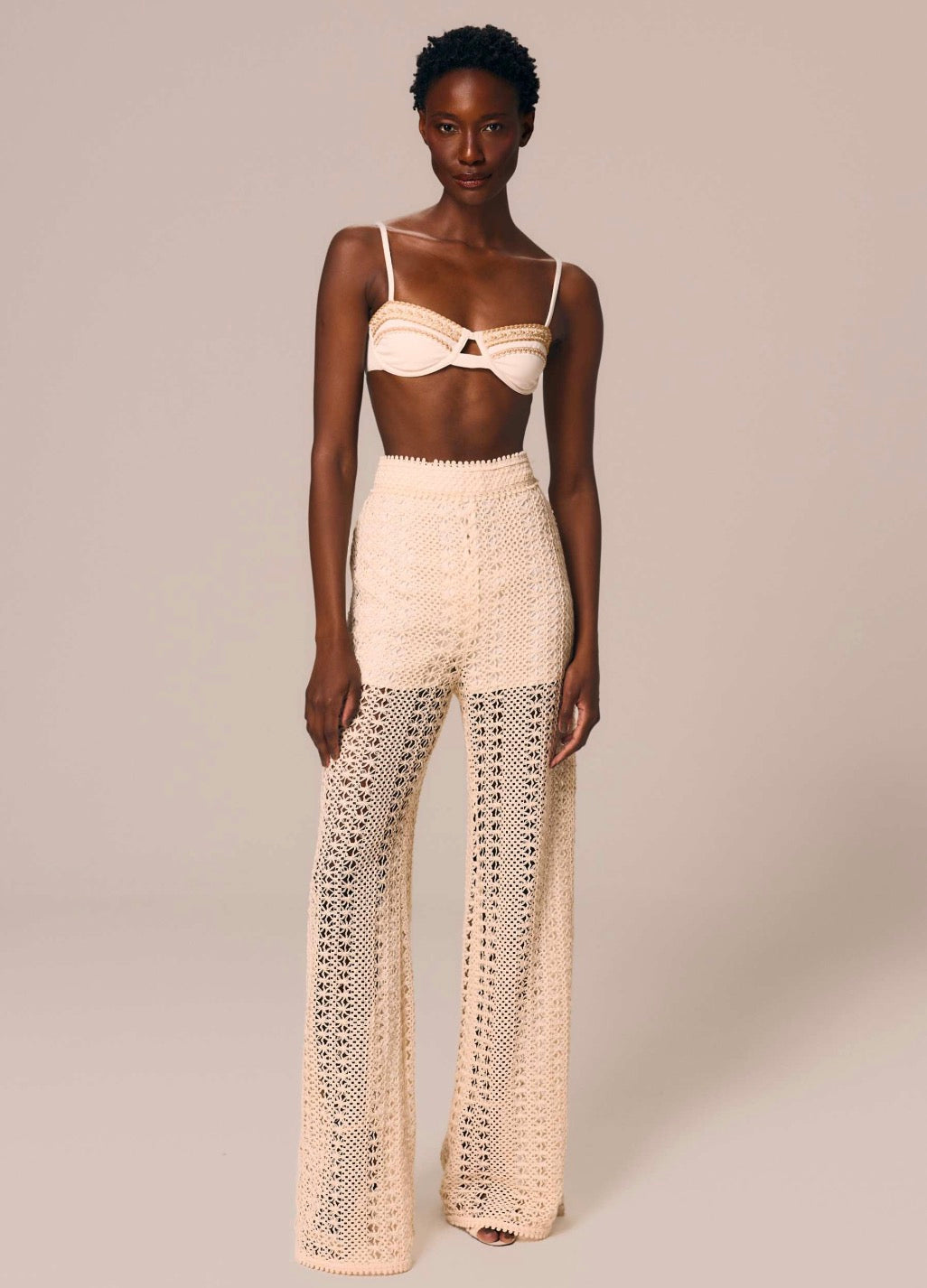 WIDE-LEG PANTS ALINHAVO