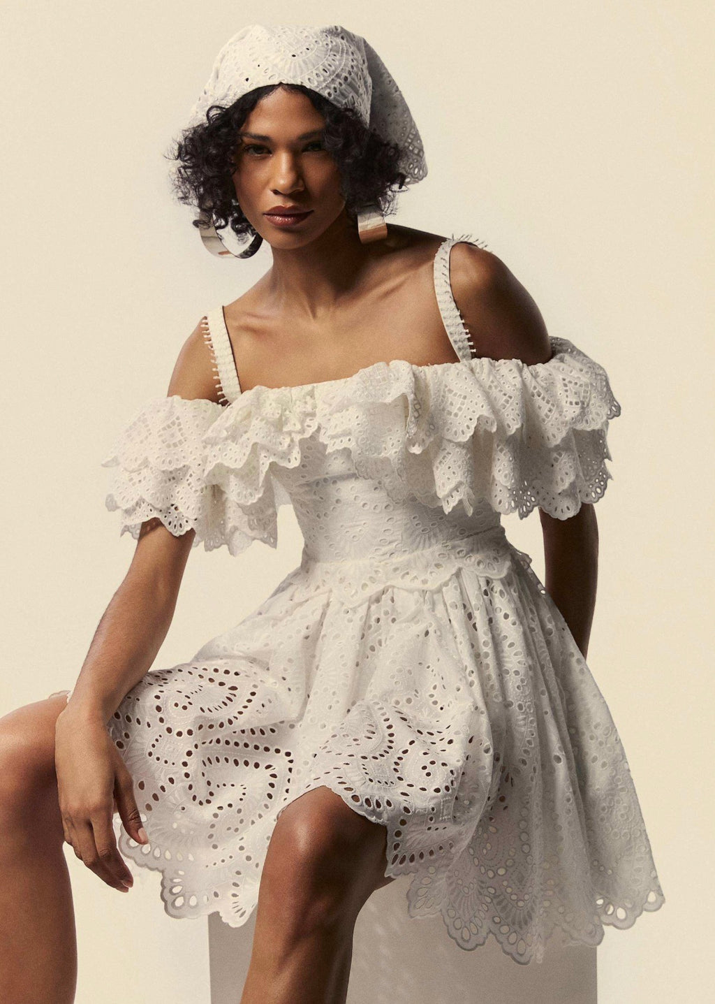 SHORT OFF-THE-SHOULDER DRESS LUMINA