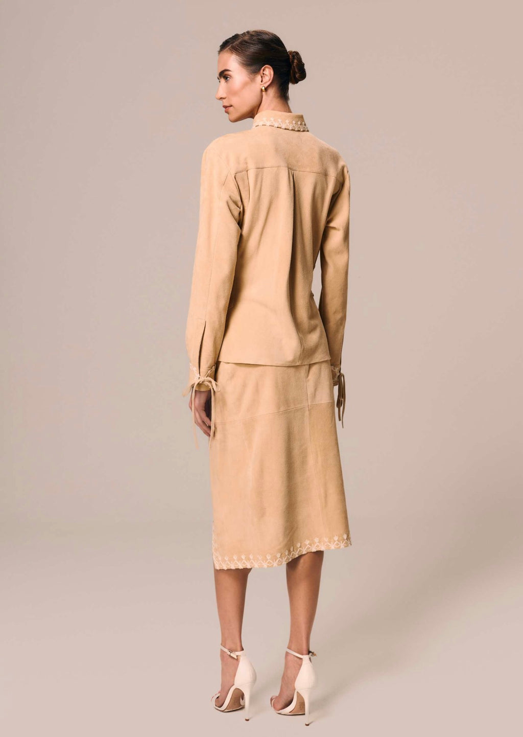 LONG-SLEEVE SHIRT CHAMOISE AREIA