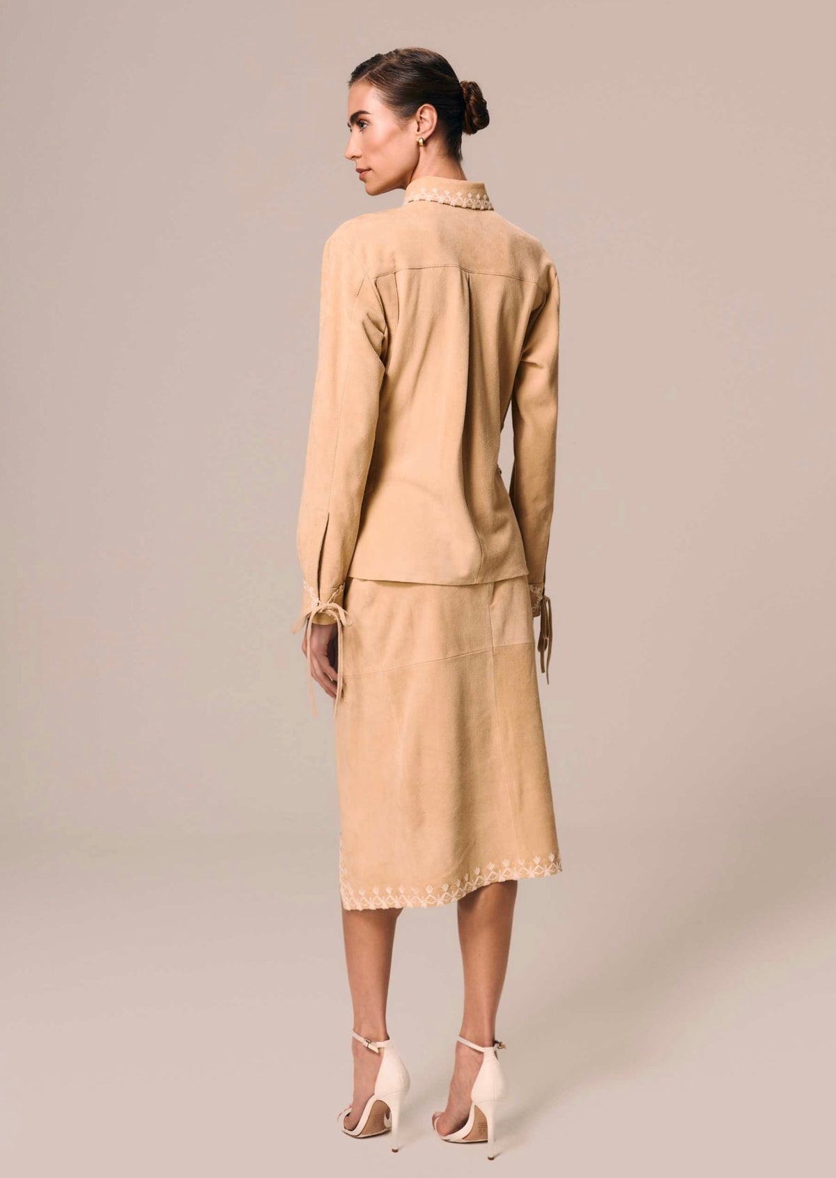LONG-SLEEVE SHIRT CHAMOISE AREIA