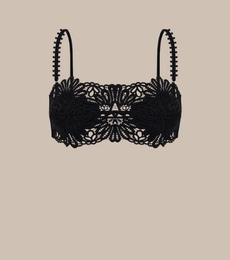 BANDEAU TOP WITH STRAPS PEDRA