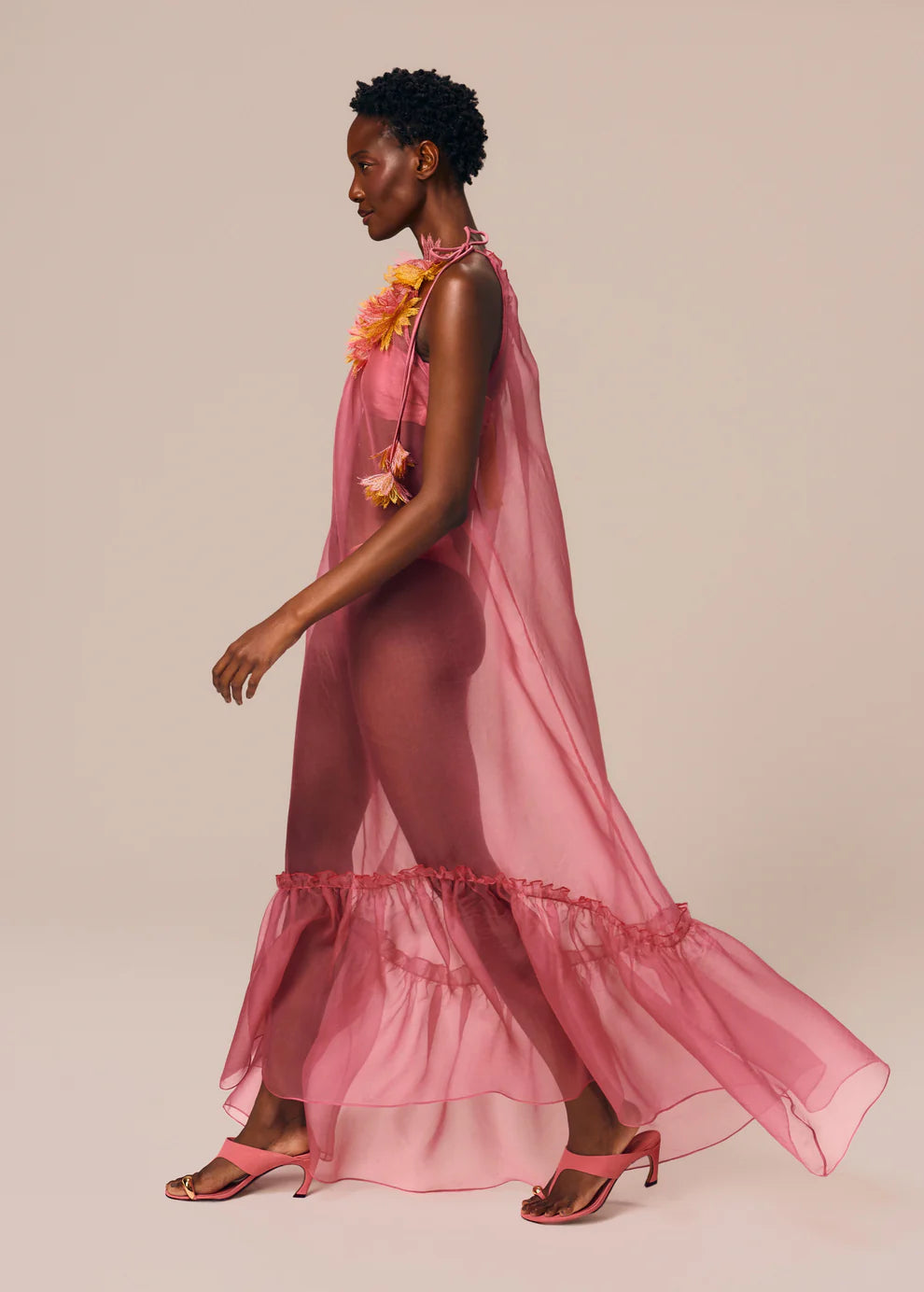 ONE-SHOULDER DRESS AXE