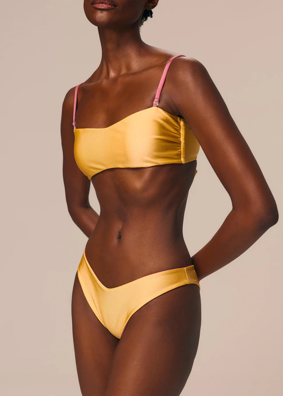 TIE BANDEAU TOP BRILHO