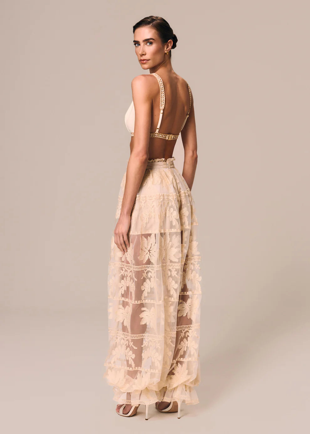 BARREL-LEG PANTS NEBLINA