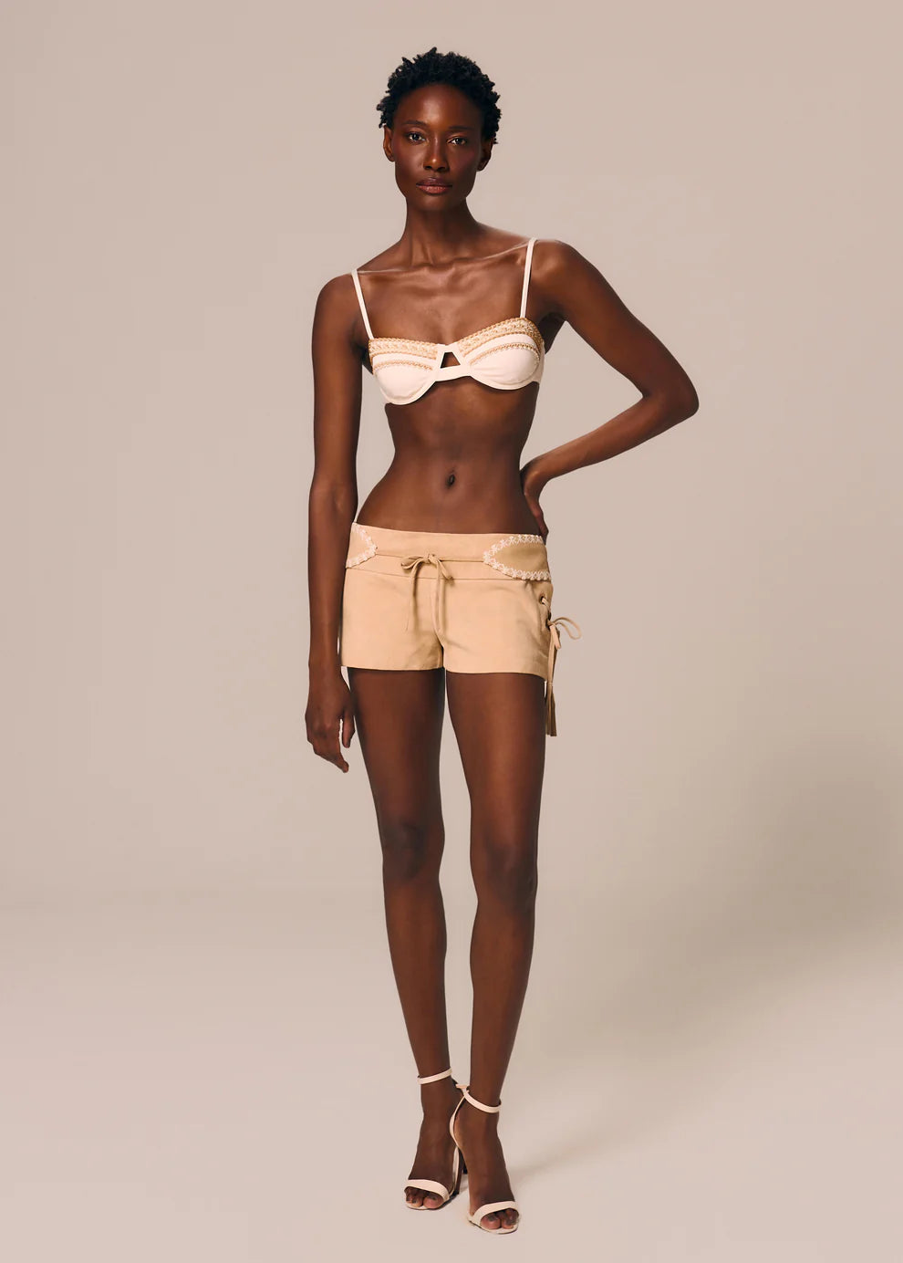 SHORTS CHAMOISE AREIA