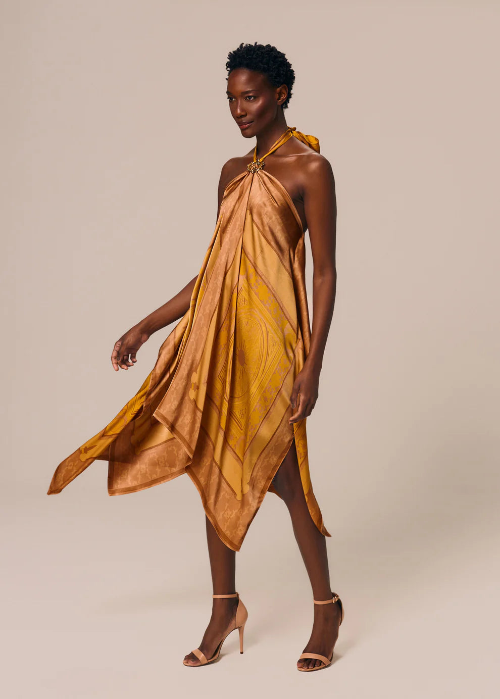 SHORT ASYMMETRICAL DRESS AMBAR