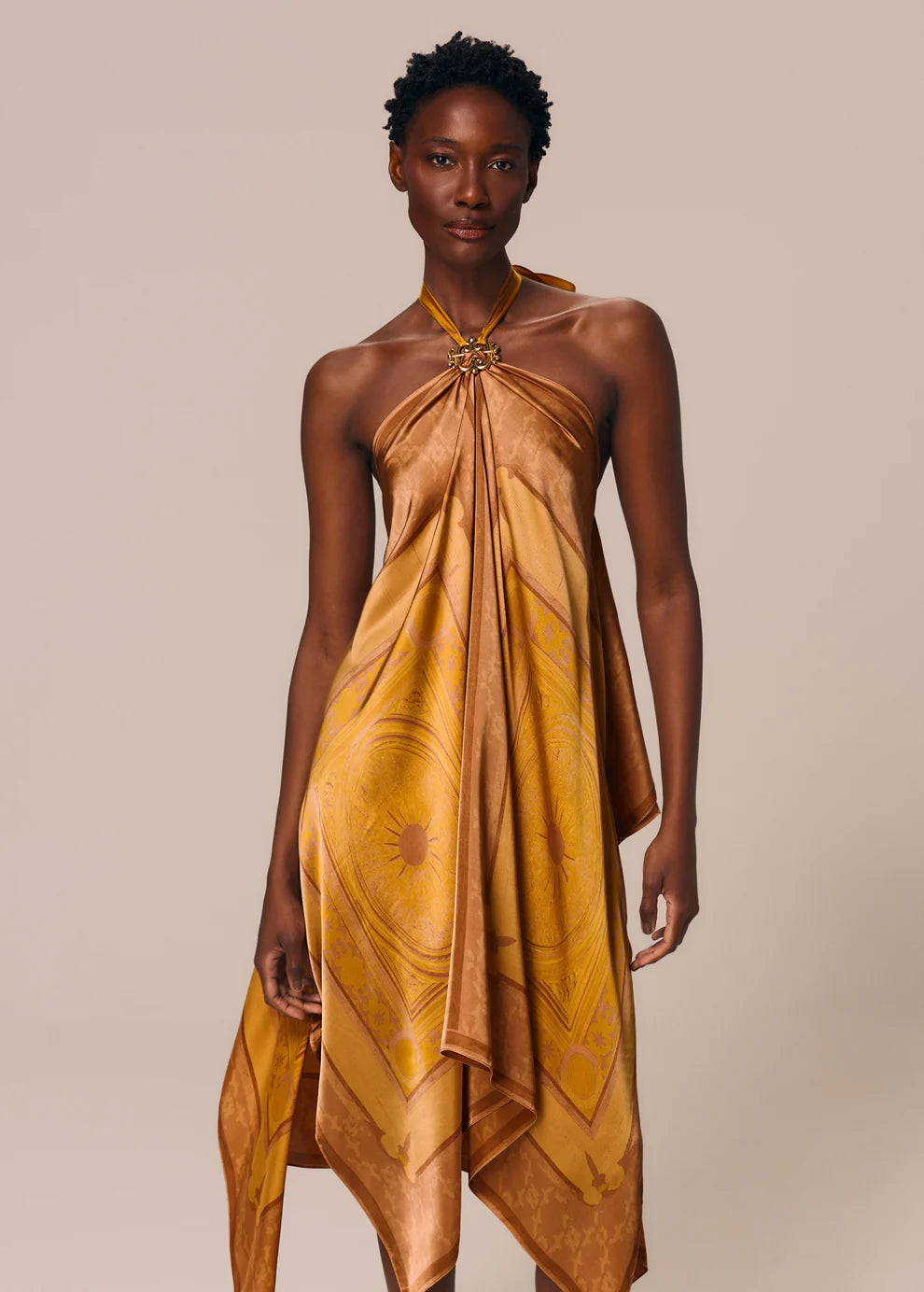 SHORT ASYMMETRICAL DRESS AMBAR