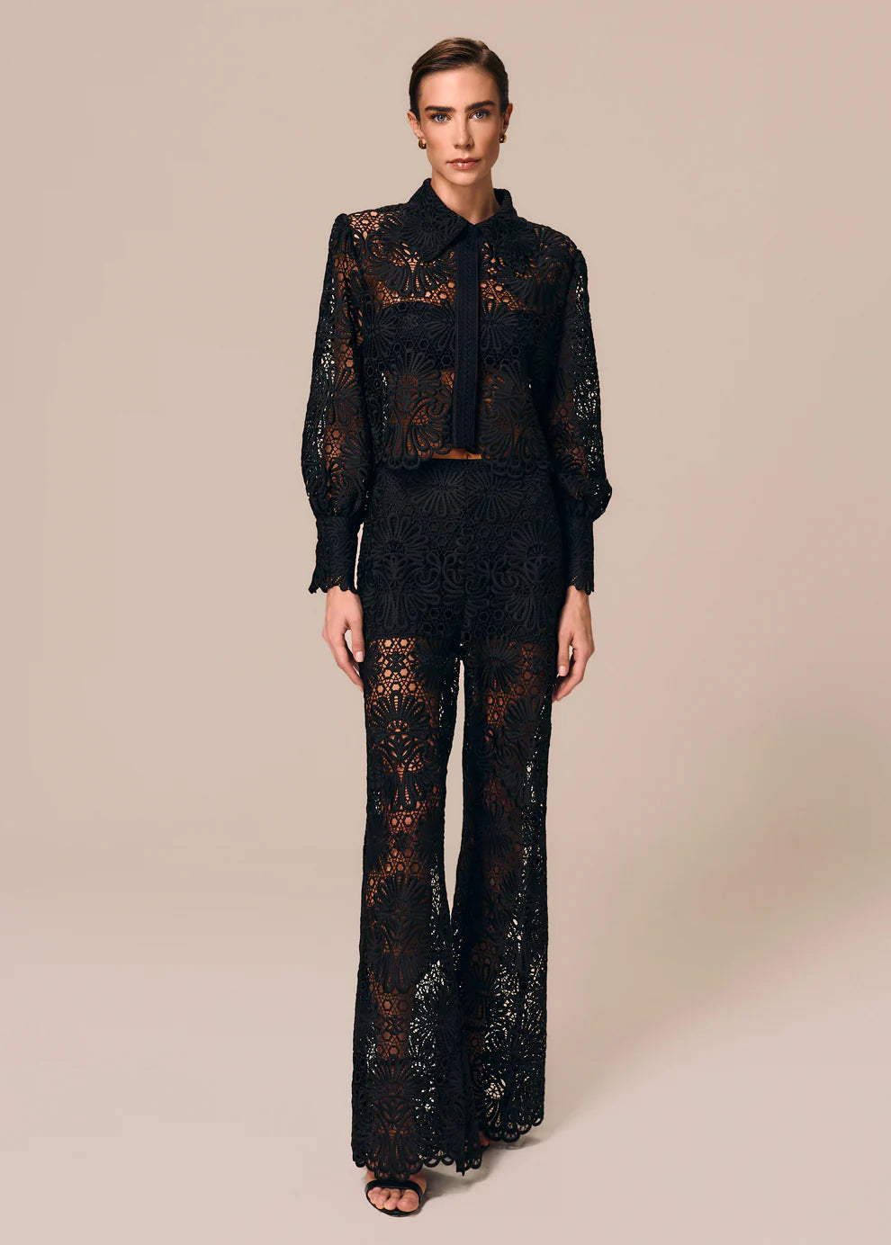 FLARE PANTS CERAMICA