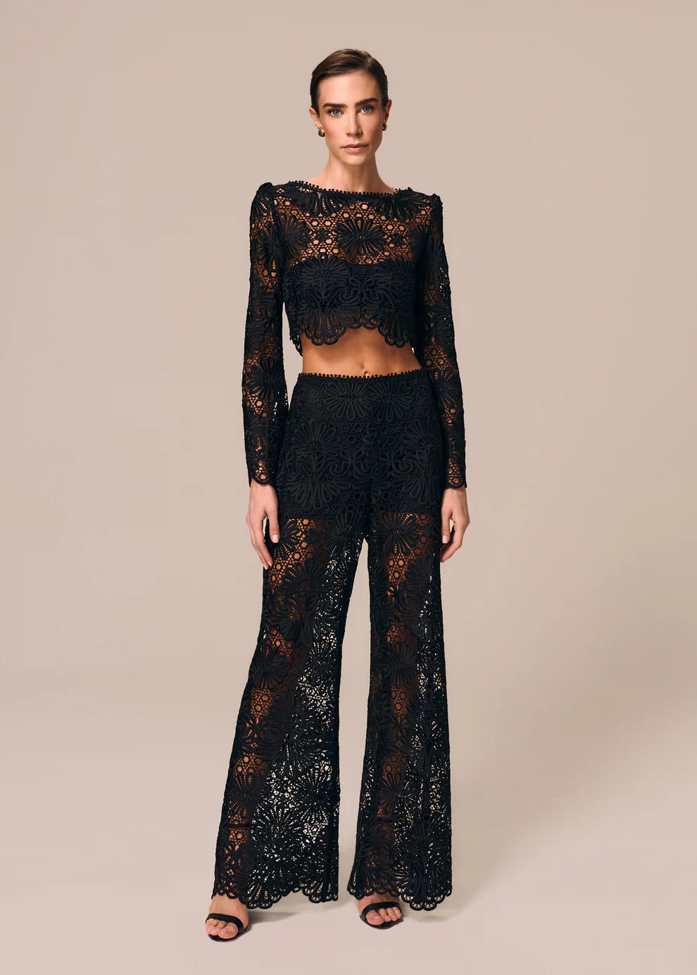 FLARE PANTS CERAMICA