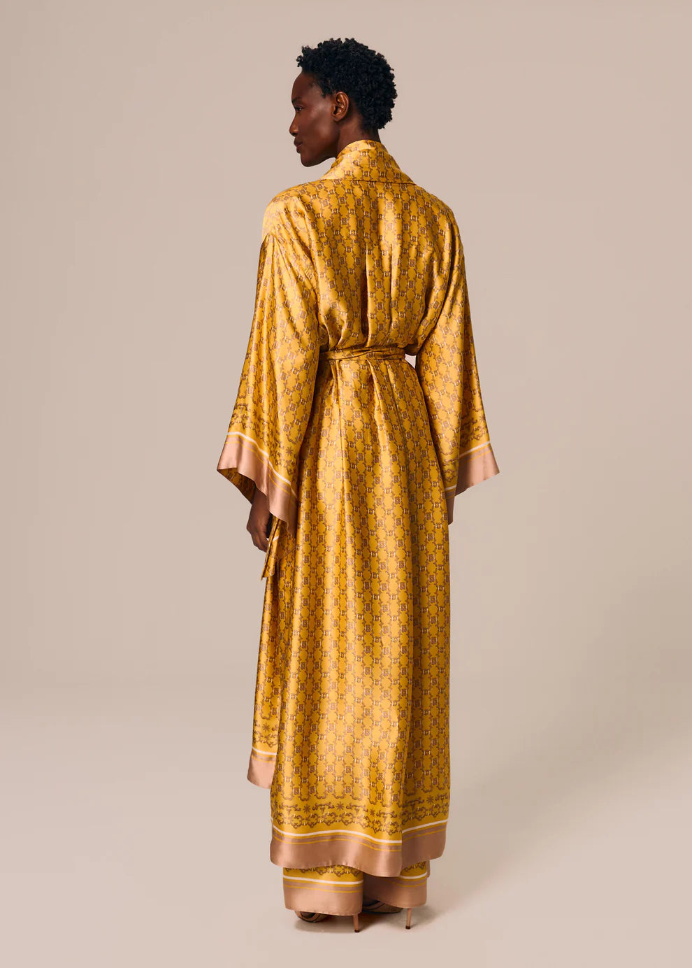 LONG KIMONO WITH SASH SOL