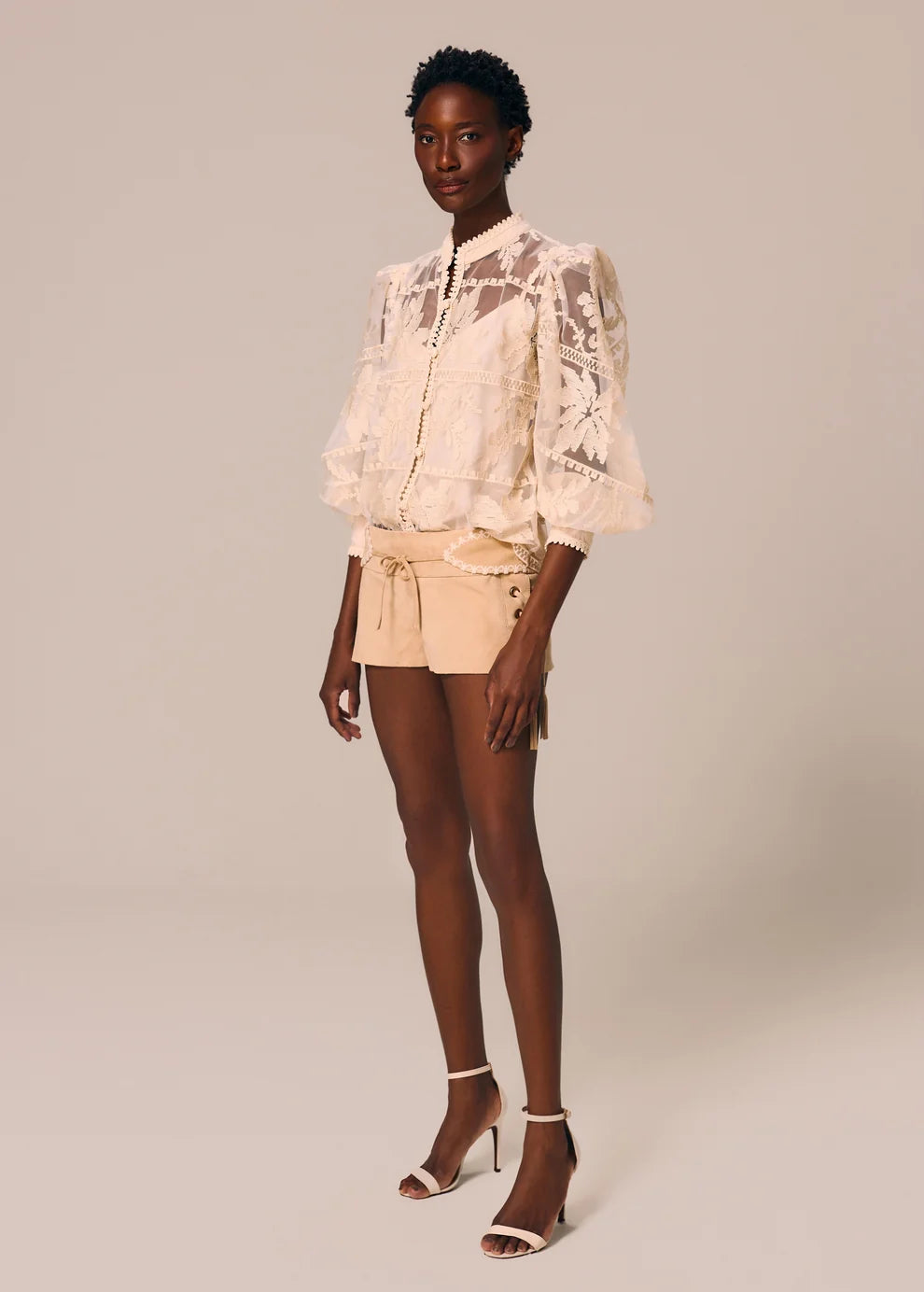 SHORTS CHAMOISE AREIA