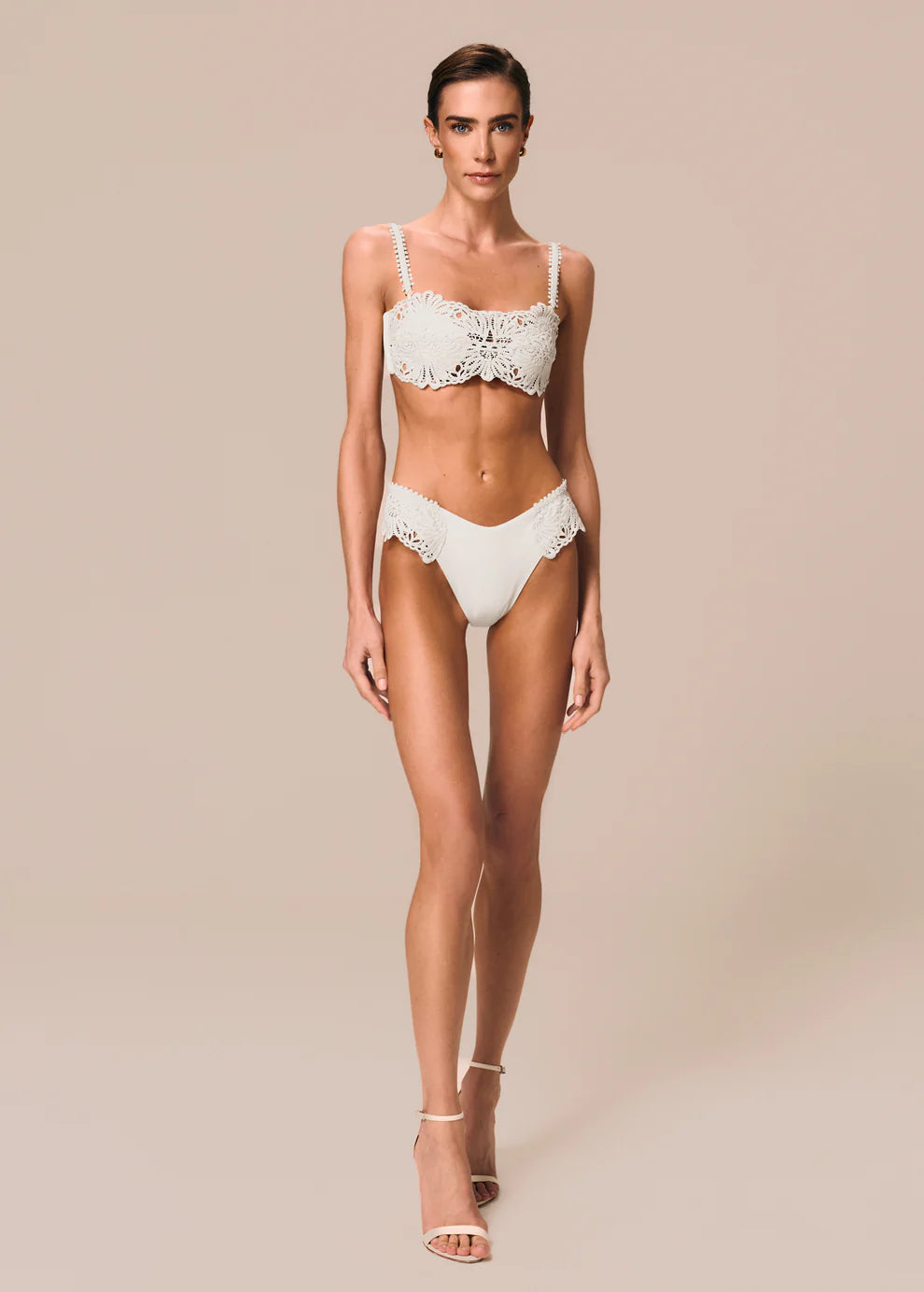 BANDEAU TOP WITH STRAPS PEDRA