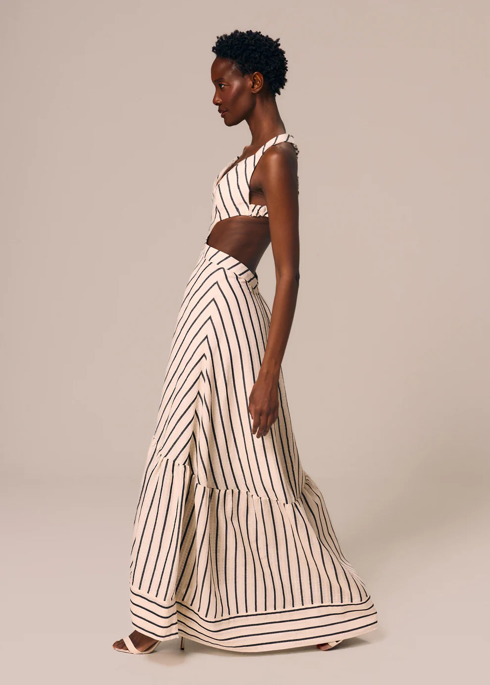 CUTOUT LONG DRESS ETERNO