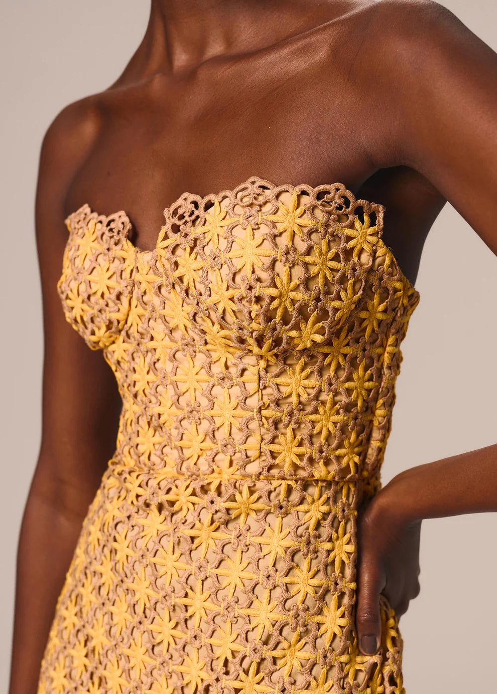 MIDI CORSET DRESS CASA